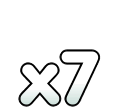 Desenhos de Tabuada de Multiplicação do 7 para colorear